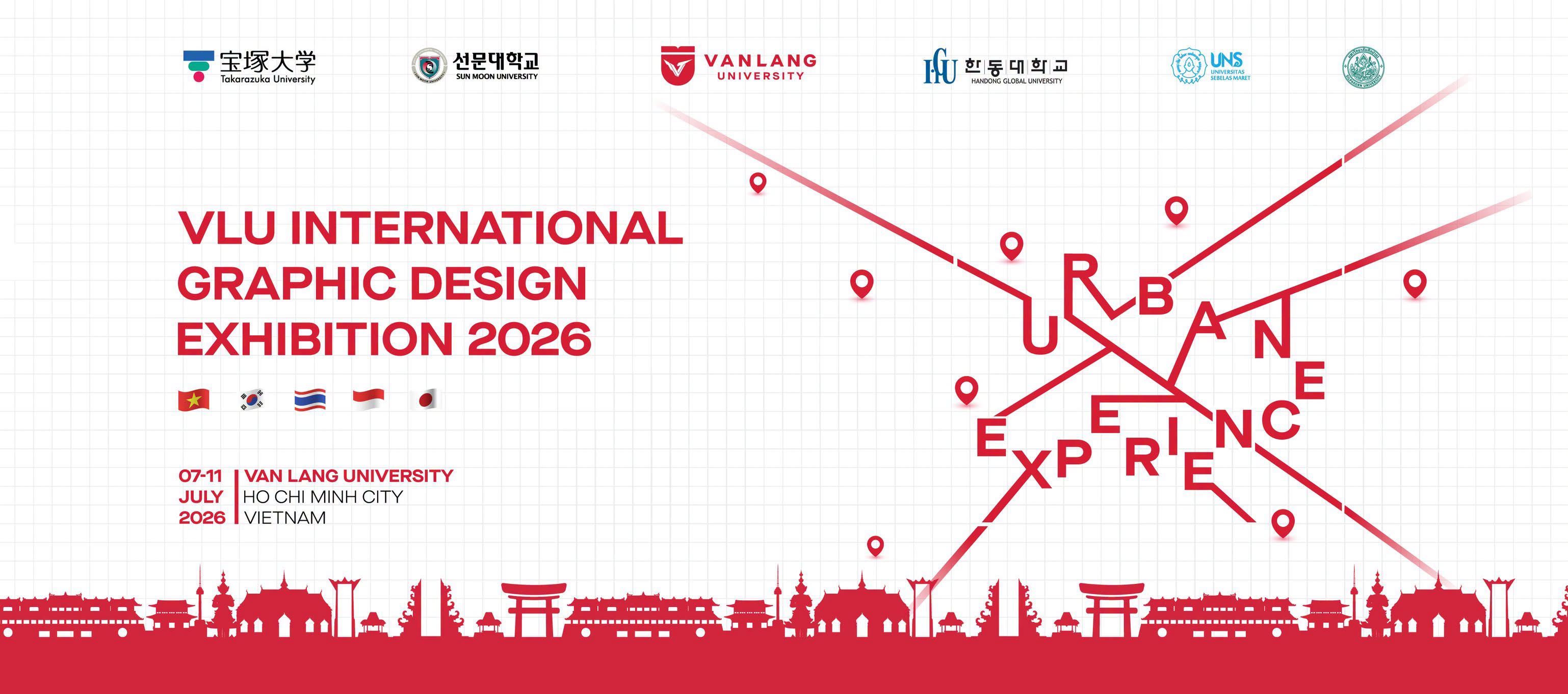 TRIỂN LÃM VLU INTERNATIONAL GRAPHIC DESIGN EXHIBITION 2026: URBAN EXPERIENCE